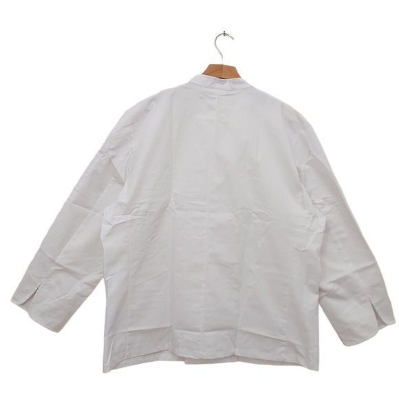 Bragard Chef Coat Jacket Men's 1X White Button Up Double Breasted Long Sleeve - Picture 3 of 13